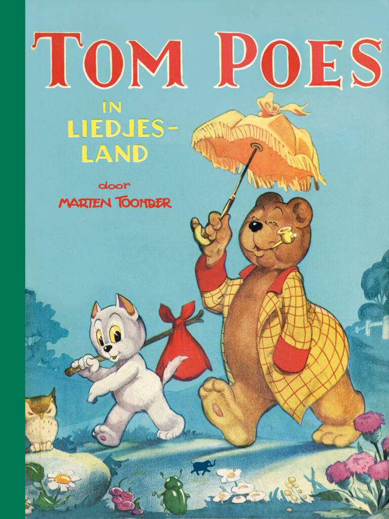 Boekomslag, Tom Poes in Liedjesland
